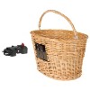 M-Wave Quick Release Wicker Basket, Brown - 3 of 4