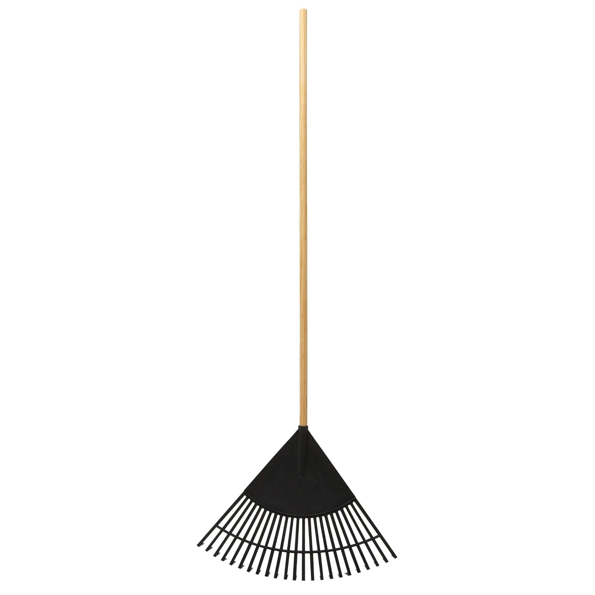 Emsco Resin Head Hardwood Handle 2.3" Leaf Rake