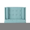 MAYEERTY Club Chair, Plush Upholstery Sturdy Frame Leisure Seating, Living Room - 3 of 4