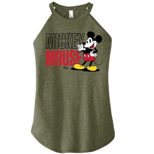 Women's - Disney - Mickey & Friends Graphic High Neck Tank - 1 of 3