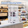 Acekool 2.4 Cu.Ft Commercial Refrigerated Display Case, Single Door Countertop Display Refrigerator with LED Lighting - 2 of 4