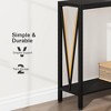 Console Table, Rustic 43.0" Entryway Table with Storage - 4 of 4