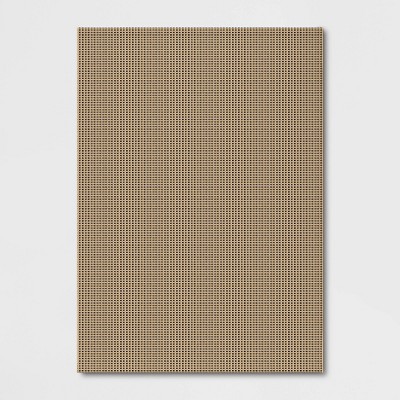 Outdoor Rug Micro Grid Black/beige - Threshold™ : Target