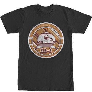 Men's Star Wars The Force Awakens BB-8 Astromech Droid Round T-Shirt - 1 of 4