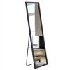 Full Body Mirror, Thickened Border Wooden Frame Full Length Mirror, Dressing Mirror, Decorative Mirror, Floor Standing Mirror For Living Room - 4 of 4