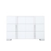 47.2" Elegant Dresser with Metal Handle, Mirrored Storage Cabinet with 6 Drawers for Bedroom, Living Room 4W - ModernLuxe - 4 of 4