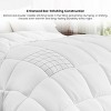 Down Alternative Comforter Ultra Soft All Season Solid Color Comforter with Corner Tabs Microfiber Duvet Insert - Lux Decor Collection - 4 of 4