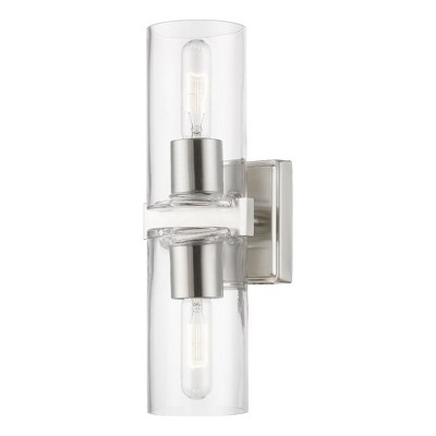 Livex Lighting Clarion 2 - Light Vanity in  Brushed Nickel