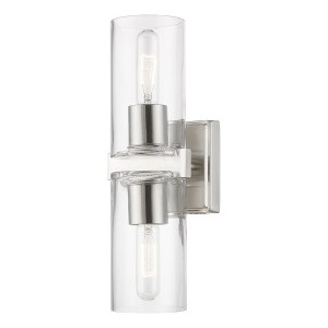 Livex Lighting Clarion 2 - Light Vanity in  Brushed Nickel - 1 of 4