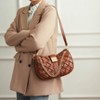 MKF Collection Solari Vegan Leather Women's Shoulder Bag Braided Chain by Mia K - 3 of 4