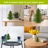 Briarwood Lane Christmas Multipack S-M-L-XL Green Tree Honeycomb Paper Decor (4-pack) 8x8 Bundle Party Centerpiece Decoration - 3 of 4
