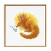 Kate & Laurel All Things Decor 22"x22" Sylvie Not Again Framed Canvas by Faryn Hughes Natural - 2 of 4