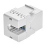 Monoprice Cat6 RJ45 180-Degree Dual IDC Keystone for 22-24AWG Solid Wire, White - 4 of 4