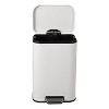 13.2 Gallon Stainless Steel Commercial Trash Can, Fingerprint-Proof  with Soft-Close Lid & Foot Pedal,for Home Office Restaurant - 2 of 4