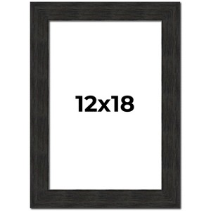 PosterPalooza | Contemporary Black Picture Frame - UV Acrylic, Foam Board Backing, Hanging Hardware - 1 of 4
