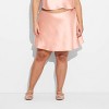 Women's Satin Mini Skirt - Wild Fable™ - 2 of 3