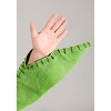 HalloweenCostumes.com Adult Oogie Boogie Costume | Disney Nightmare Before Christmas Green Jumpsuit with Mouth Mover Mask - 3 of 4