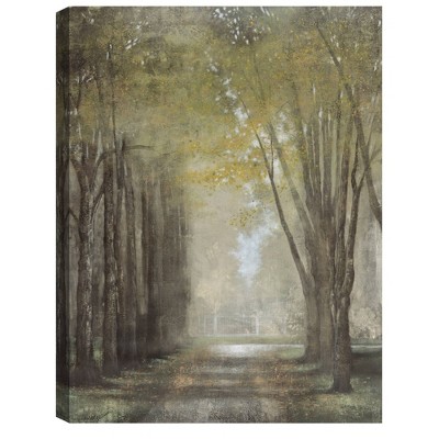 30" x 40" Quietly in the Mist by Williams Unframed Wall Canvas - Masterpiece Art Gallery