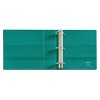 Avery 3" One Touch EZD Rings 670 Sheet Capacity Heavy Duty View Binder - Green: Polypropylene, 4 Pockets, D Rings - 3 of 4