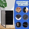 MUKE Lockable Graded Sports Card Display Case with 98% UV Protection, Acrylic Wall Mount for Baseball, Football & Trading Cards - 2 of 4