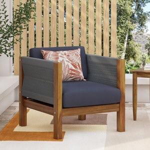 Gulches Casual Outdoor Arm Chairs, Club Chair for Patio, Outdoor, Garden, Poolside - 1 of 4