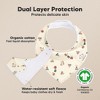 8pk Organic Baby Bandana Bibs, Baby Drool Bibs for Baby Boy, Girl, Baby Bibs for Infant, Newborn - 2 of 4