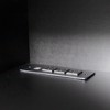 69" Floating Wall Mounted TV Stand with 16-Color LED Lights and 4 Flashing Modes, Modern Media Console with Large Storage, Supports 65 Inch TV - 4 of 4