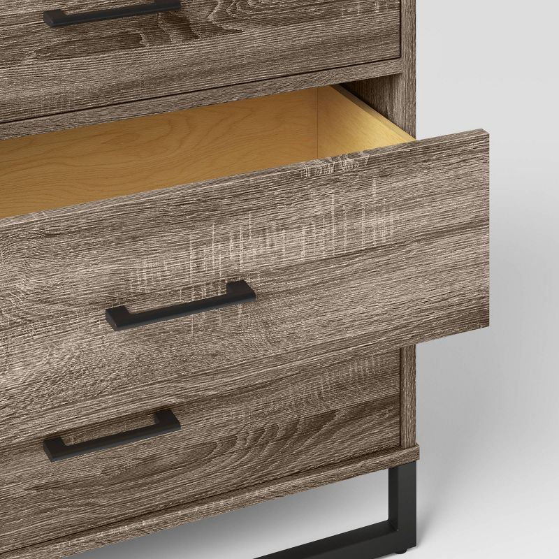 Mixed Material 3 Drawer Dresser - Room Essentials™, 6 of 10