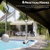 Cuschoice Grill Canopy for Outdoor Grill w/Double Galvanized Steel Roof and 2 Side Shelves, BBQ Gazebo Grill Tent for Patio Garden Backyard - 4 of 4