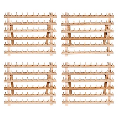 Dritz 60 Spools Wooden Thread Rack