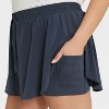 Women's 2.5" Woven High-Rise Flutter Shorts - All In Motion™ - 4 of 4