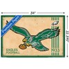 Trends International NFL Philadelphia Eagles - Retro Logo 14 Unframed Wall Poster Prints - 3 of 4