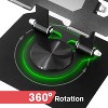 Vena For iPad Stand Tablet Stand for Desk, Bi-Fold Stand for iPad Holder Cellphone, Adjustable Aluminum Tablet Holder Stand Anti-Scratch Padding,Black - 4 of 4