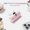 iWalk 5000mAh Portable Charger 20W PD Fast Charging With Metal Stand For iPhone 15/16, Samsung, Google. Nintendo Switch & More - 2 of 4