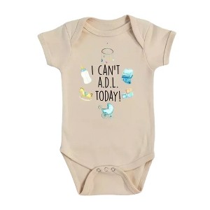 Occupational Therapy Newborn Baby Onesie® Bodysuit GS1 - 1 of 4