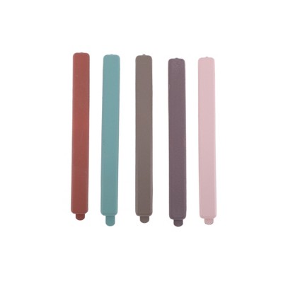 Unique Bargains Women Fashion One-piece Clip Light colors 5 Pcs