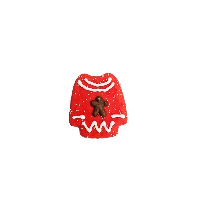 Molly's Barkery Holiday Sweater in Cinnamon and Apple Flavor Dog Treats - 1.8oz
