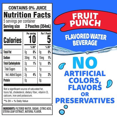 Capri Sun Roaring Waters Fruit Punch Pack - 10pk/6 fl oz Pouches_12