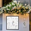 Lucie Signature Mat Picture Frame – Guest Book Alternative for Weddings, Graduations, or Retirement – Autograph Photo Mat for Signature Board - 4 of 4
