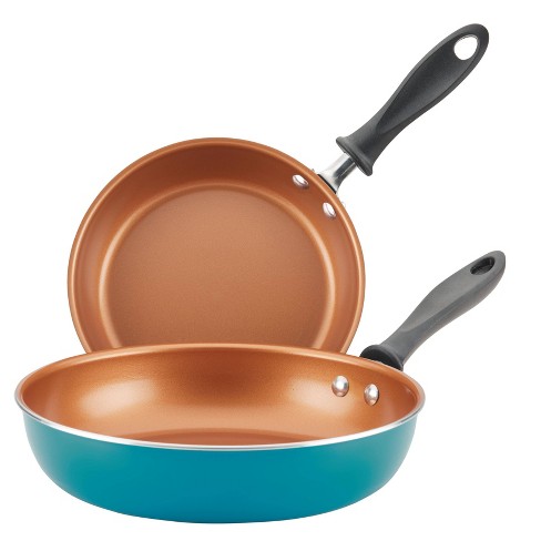 Farberware Glide Copper Ceramic 2-pc. Nonstick Frying Pan, Color