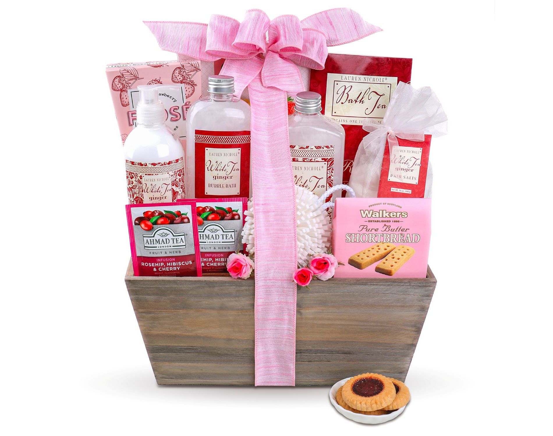 Tea & Tranquility Spa Gift Basket