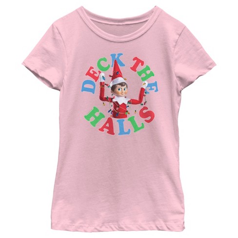 girls elf tshirt