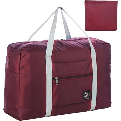 MaseiKar Foldable Travel Duffel Bag Tote Carry on Luggage Bag Spirit Airlines Personal item Sports Gym Bag Water Resistant Weekender Overnight Bags