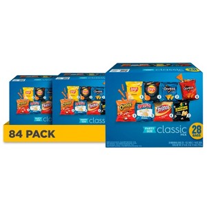 Frito-Lay 3 Pack/28ct Each Snacks Classic Mix Party Size Variety Pack - 1 of 4