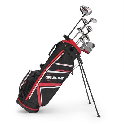 Ram Golf Accubar Plus Men Right Graphite/Steel Golf Clubs Set Reg Flex 1 inch  Longer