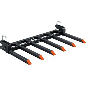 AMERLIFE Tractor Pallet Forks, Double Nut, for Debris/Waste - 1 of 4