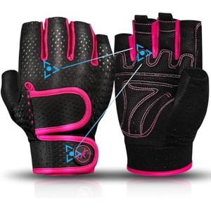 DSANE Workout Gloves Padded Weight Lifting Gloves for Men/Women, [3MM Gel] Fingerless Grip Gym Gloves Fitness Gloves for Exercise,Weightlifting - 1 of 1