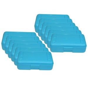 Romanoff Pencil Box, Turquoise, Pack of 12 - 1 of 2