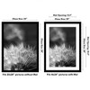 Americanflat 20x28 Picture Frame with Polished Plexiglass, Use as 16x24 Frame with Mat or 20x28 Frame Without Mat, Epic Collection, Black - 2 of 4
