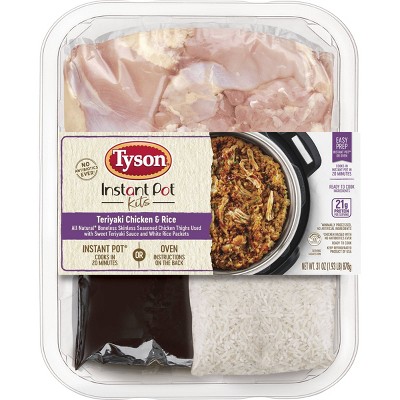 Tyson Instant Teriyaki Chicken & Rice Premium Meal Kit - 31oz
